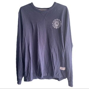 Tommy Hilfiger navy blue long sleeve shirt